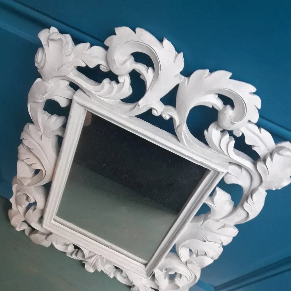 Mirror Vintage Wall Hanging Decor Bohemian Ornate Victorian Greek Edwardian Boho - Picture 2 of 15